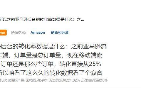 亚马逊转化率多少算正常？看完这篇文章你就知道了