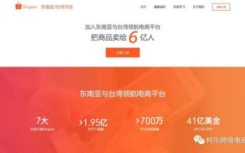 虾皮shopee：东南亚电商巨头，国货出海首选