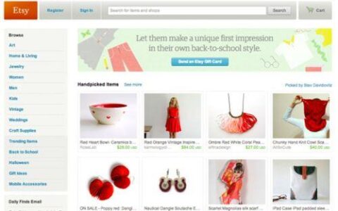 Etsy网站入口及相关信息