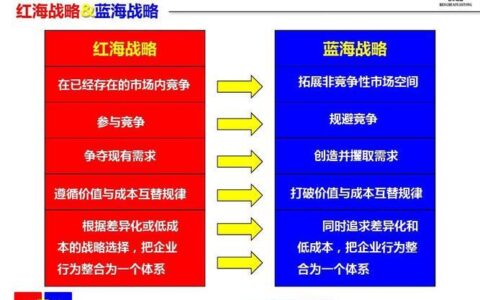 红海市场和蓝海市场：企业发展的两种选择