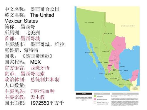 墨西哥官方语言是什么？