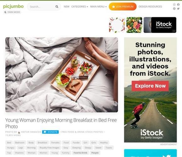 picjumbo：免费高质量图片素材库，助力你的创意表达