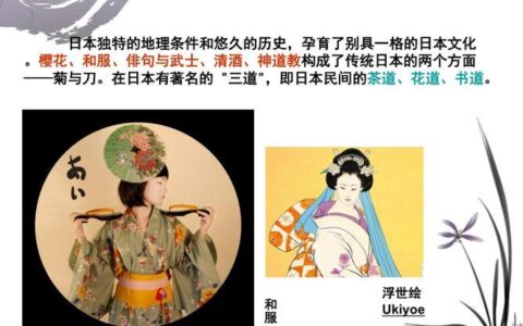 日本的传统文化，你了解多少？