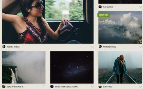 Unsplash：免费高质量图片素材网站