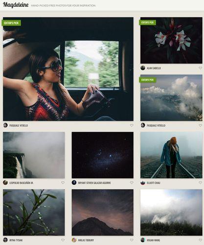 Unsplash：免费高质量图片素材网站