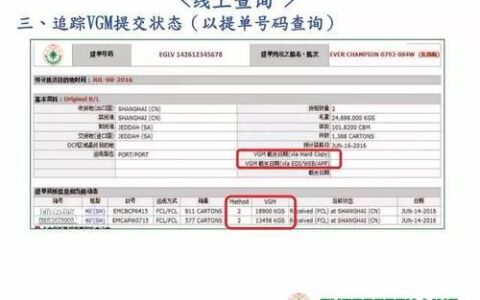 海运VGM是什么意思？如何计算和提交？