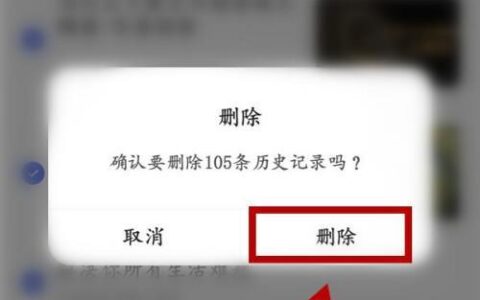历史记录可以删除吗？如何删除？